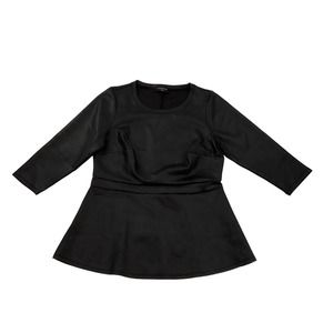 Lane Bryant Black Blouse 14/16